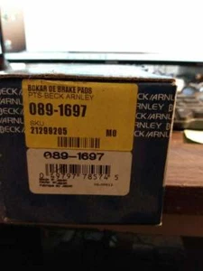 pts-beck/arnley bckar/oem brake padds set of 4 089-1697 sku 21299205 mo new/box - Picture 1 of 6