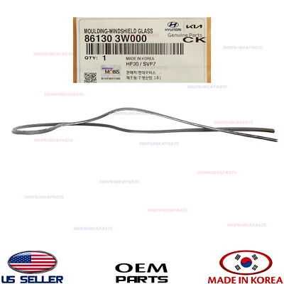 Moldura de moldura de pilar de parabrisas genuina ⭐OEM⭐ KIA SPORTAGE 2011-2016 861303W000 Foto 1 de 3