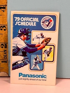 🔥 1979 Toronto Blue Jays Baseball Schedule Panasonic Electronics🔥 - Picture 1 of 3