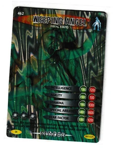 DOCTOR WHO BATTLES IN TIME - INVADER - WEEPING ANGEL SR CARD 087/225 FREE P&P - Picture 1 of 1