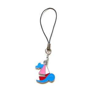 Bijou accessoire tel portable GSM SAC MP3 / Breloque BATEAU VOILIER / Dragonne - Photo 1 sur 1