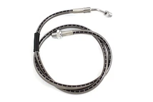 Manguera de freno trasero de acero inoxidable 34-1/8 pulgadas se adapta a Harley Davidson - Imagen 1 de 1