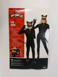 Miraculous Ladybug Cat Noir Child Costume Size Small (4-6) - Picture 1 of 4