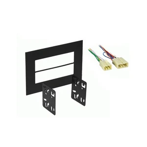Fits Toyota Supra 1986.5-1992 Double DIN Harness Radio Install Dash Kit - Picture 1 of 3