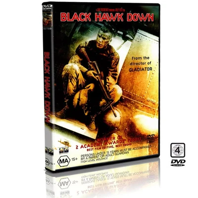 DVD Black Hawk Down True Story {Casi NUEVO} Región 4 PAL Foto 1 de 2