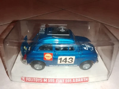 FIAT 595 500 L POLITOYS M SCALA 1:25 M 599  DIECAST POLISTIL VINTAGE - Immagine 1 di 2