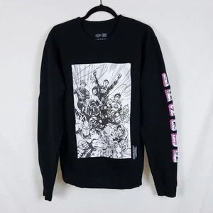 Sudadera Justice League X Shoe Palace para Hombres M Pullover Negro DC Comics - Imagen 1 de 10