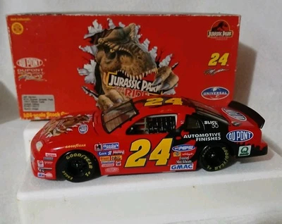 Jeff Gordon #24 Dupont Jurassic Park 1997 Acción 1:24 Nascar Diecast Foto 1 de 4