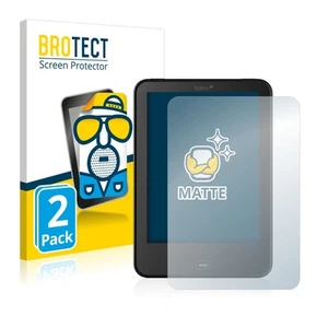 2x Anti-Reflets Protection Ecran pour Tolino Vision 3 HD Film Protecteur Mat - Afbeelding 1 van 7