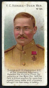 TADDY - VC HEROES BOER WAR (81-100) - #89 SERGEANT H HAMPTON VC - Picture 1 of 2