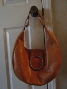 Hobo Handtasche Iris Tyler Orange Leder - Bild 1 von 10