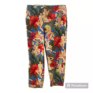 Pigiama The Cat's Bottoms Stampa Pinup Cotone Medio Rossi Brunette Bionde - Foto 1 di 10