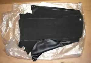 GENUINE ORIGINAL BMW E30 COVER FRONT SEAT BACKREST CLOTH ANTHRAZIT NOS NEW OEM - Picture 1 of 16