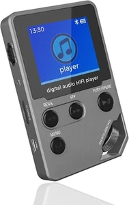 Cappsu A9 Hi-Res Lossless Audio MP3 Bluetooth Music Player 8GB + 64GB TF Card - Picture 1 of 11