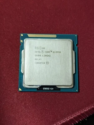 Intel Core i5-3550 SR0P0 3.30GHz 6MB Quad Core LGA1155 Processor CPU Tested - Image 1 of 2