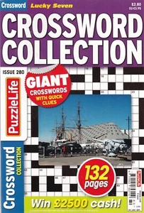 CROSSWORD BOOK LUCKY SEVEN CROSSWORD COLLECTION PUZZLE MAGAZINE # 280 NEW