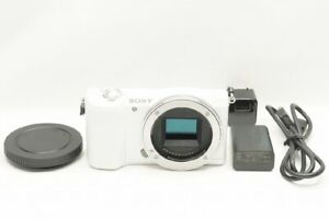 Lente blanca sin espejo Sony Alpha a5100 24,3 MP cuerpo de cámara digital compacta solamente