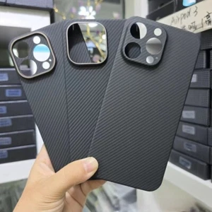 100% Carbonfaser MagSafe Case Dünn Schutzhülle Cover für iPhone 14 15 16 Pro Max - Picture 1 of 35