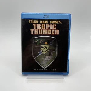Tropic Thunder (Blu-ray, 2008) Director's Cut, Robert Downey Jr, Ben Stiller - Foto 1 di 3