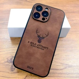 Coque Magsafe pour iPhone 16 15 14 13 12 Étui en cuir PU de Téléphone compatible - Photo 1/21