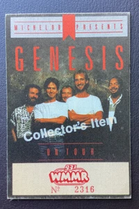 Genesis Band 1987 Michelob Konzert Tour Otto Patch Sammlerstück wmmr - Bild 1 von 2