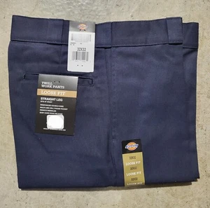 Dickies Men's Loose Fit Double Knee Cell Phone Pocket Work Pants - Picture 1 of 8