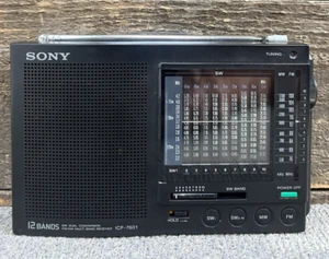 Sony 12 Bands ICF 7601 SW Conversion FM/AM Multi Band Receiver Radio Japan - Picture 1 of 10
