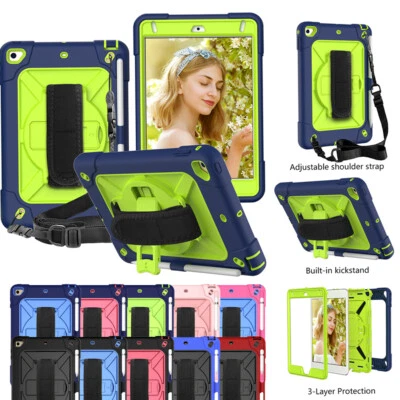 Shockproof Rotating Stand Case Cover For iPad 5/ 6th 7th 8th 9th Generation Mini - Image 1 of 4