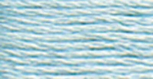 DMC Pearl Cotton Ball Size 8 87yd Ultra Very Light Blue - Picture 1 of 1
