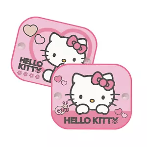 Parasoles de malla de pantalla para ventana lateral de coche HELLO KITTY bebé niña K43 - Imagen 1 de 3