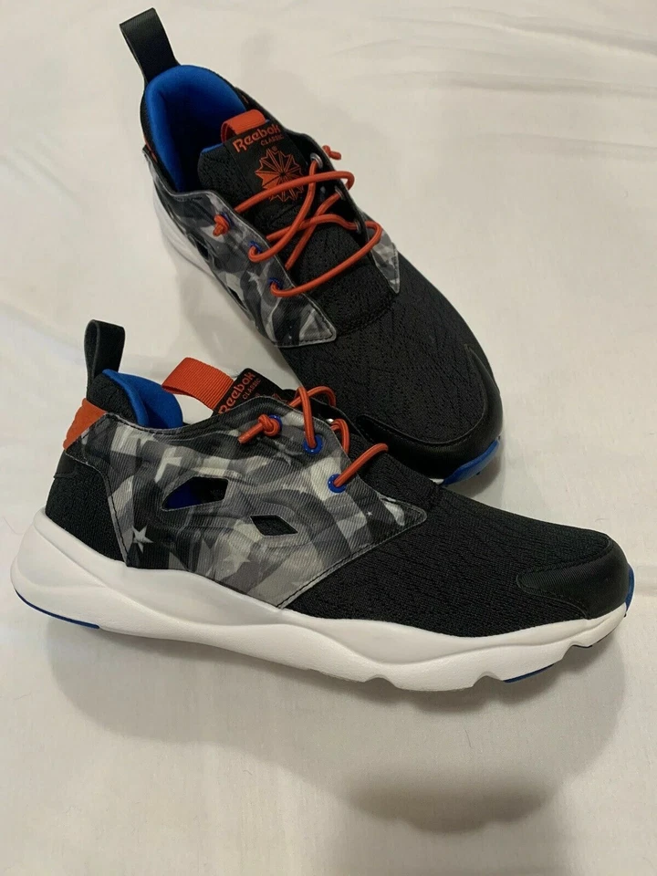 Kids Reebok 3D Ultralite Shoes Size US 6Y Black Blue Red - Image 1 of 4