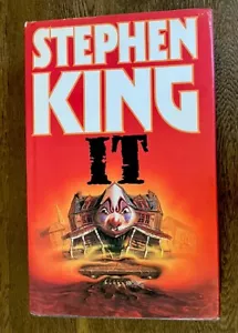 Stephen King IT Hardback Book 1987 Edition Published By Hodder & Stoughton - Picture 1 of 7