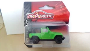 MAJORETTE - JEEP WRANGLER VERDE RUBICONE 1/64 CIRCA *NUOVO* - Foto 1 di 3