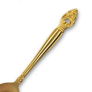 Present Coronet Stainless flatware Your Choice Gold Plated Classic Flatware - Picture 1 of 7