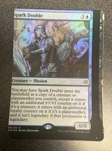 Spark Double MTG War of the Spark NFC Foil Miscut/Misprint - Picture 1 of 2