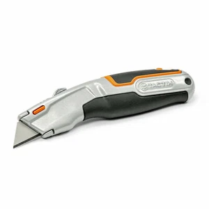 TACTIX Heavy Duty Messer mit Schiebeklinge Cuttermesser für Trapezklingen SK2 - Bild 1 von 5