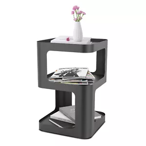 3-tier Side Table Coffee Table Sofa Bedside Table Storage Organizer Space Saving - Picture 1 of 20