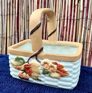 Beautiful Ceramic Basket Fall Autumn Home Decor/Thanksgiving Decor - Teleflora - Picture 1 of 16