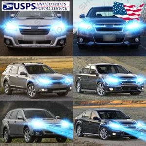 For Subaru Outback Legacy 2005-2014 4X LED Headlight Bulb High Low Beam 8000K GL - Picture 1 of 12