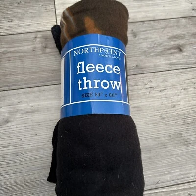 Northpoint Fleece Throw Blanket Tiger 50x60 Inches Brand New - Image 1 of 4