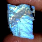 Rock Moonstone grobes Exemplar blau Feuer Mondstein grobe Platte natürliche Kraft ff15