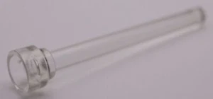Lego 3x Trans Clear Antenna 4H Flat Top - Picture 1 of 1