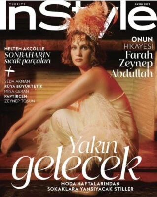 inStyle Turkey November 2023 Farah Zeynep Abdullah / Worldwide Fast Shipping - Image 1 of 2