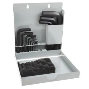RS Pro L-SHAPE HEX KEY SET 15Pcs 0.7-17mm Metric, Chrome Nickel Alloy Steel - Picture 1 of 4
