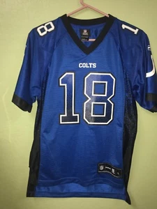 indianapolis colts reebok Manning Jersey Youth L Stiched - Picture 1 of 7