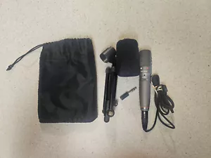 Sony ECM-MS957 Stereo Condenser Microphone WITH clip, cable and stand. Works - Picture 1 of 12