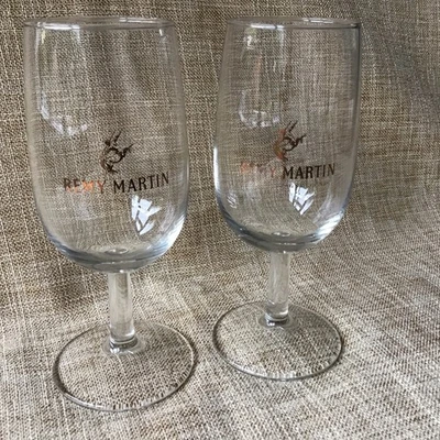 REMY MARTIN x2 Champagne Cognac taster  Flute glass 134mm  - Image 1 of 3