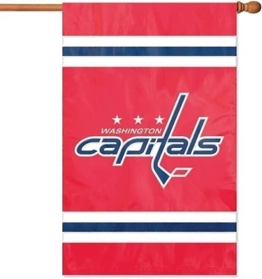 Bandera Bandera Washington Capitals Bordada Premium 2 Caras 28x44 Exterior... Foto 1 de 2