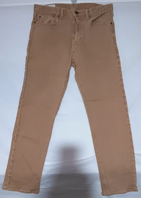 GAP Mens Jeans 33x30 Beige Straight Distressed Denim Pants - Image 1 of 4