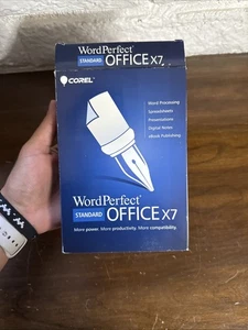 Corel Word Perfect Office X7 Standard Edition DVD English Pre Owned - Afbeelding 1 van 7